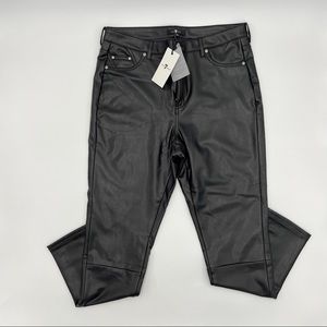 7 For All Mankind Vegan Leather Pants